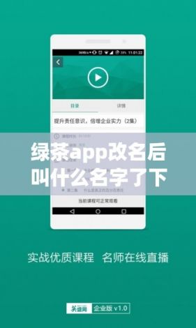 绿茶app改名后叫什么名字了下载-绿茶v2.4.9官方版