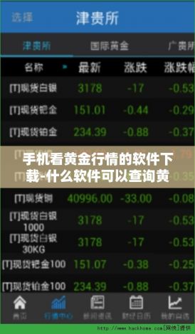 手机看黄金行情的软件下载-什么软件可以查询黄金实时价格v8.0.6免费官方版